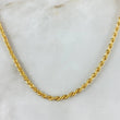 Cadena Lazo  5.3gr / 60cm / 2.65mm Oro Amarillo +3 &