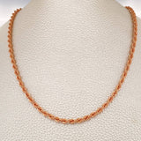 Cadena Lazo 7.2gr / 60cm / Oro Rosa +3 18K $