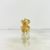 Dije Oso 8.35gr / 3.8cm / Circones Blancos Negros Oro Amarillo