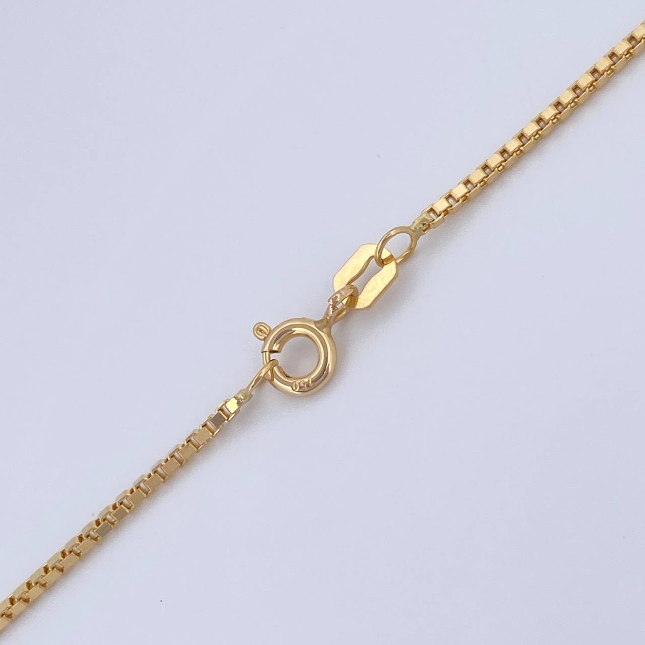 Cadena Veneciana 3.7gr / 60cm / 1.3mm Oro Amarillo +3 $