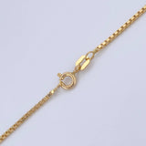 Cadena Veneciana 3.65gr / 60cm / Oro Amarillo +3 18K $