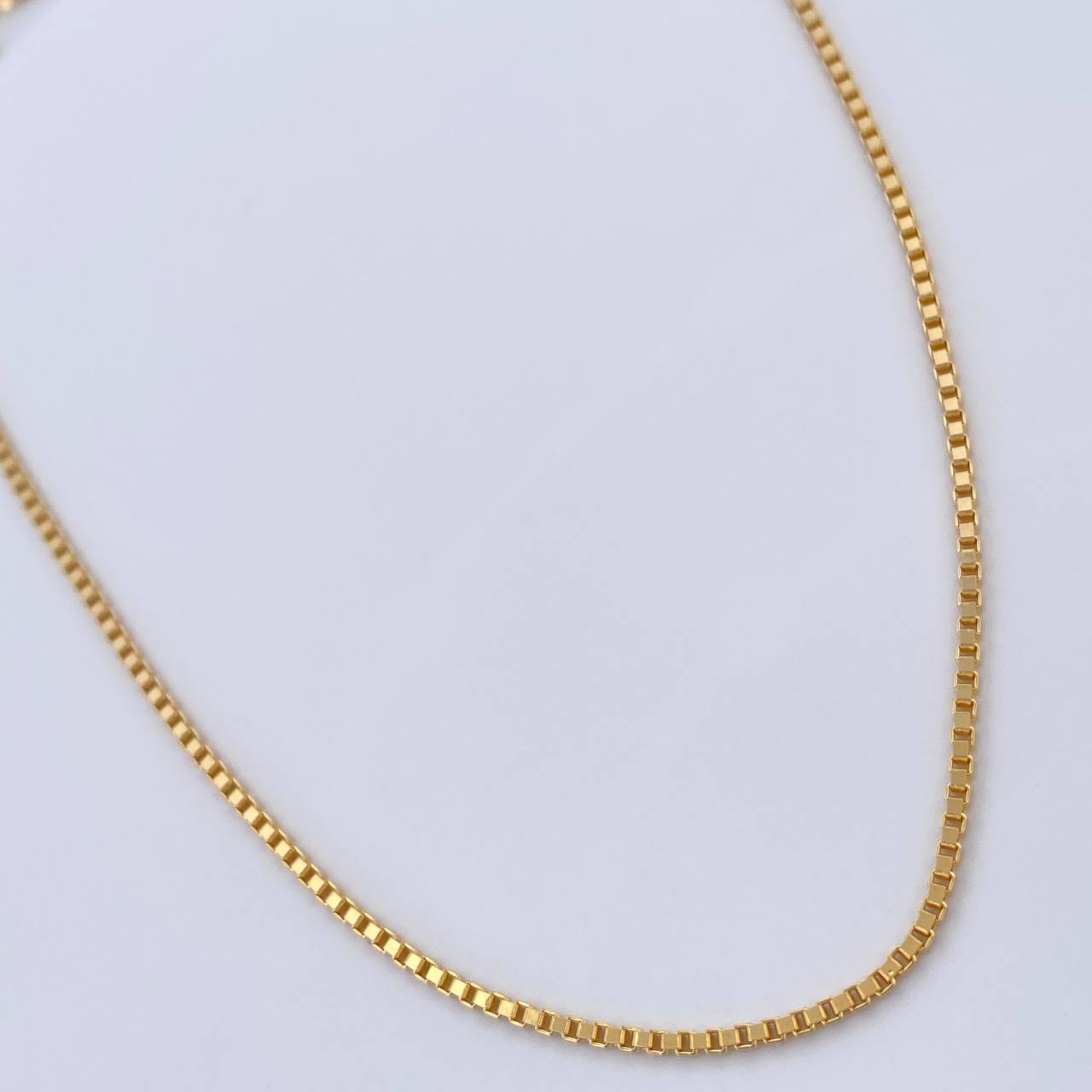 Cadena Veneciana 3.65gr / 60cm / Oro Amarillo +3 18K $