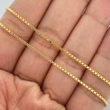Cadena Veneciana 3.7gr / 60cm / 1.3mm Oro Amarillo +3 $
