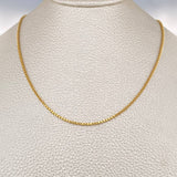 Cadena Veneciana 3.7gr / 60cm / 1.3mm Oro Amarillo +3 $