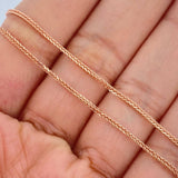 Cadena Franco 3.25gr / 49.8cm / Oro Rosa +3 18K $