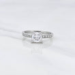 Anillo Cuatro Garras Moisanita 83 Pts 2.3g / T6 1/4 Oro Blanco 18K
