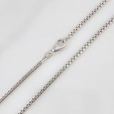 Cadena Veneciana 17.75g / 60cm / 1.98mm Oro Blanco 18K