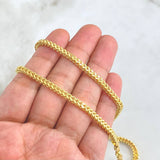 Cadena Franco 37.05gr / 60cm / 3mm Oro Amarillo +4 18K *