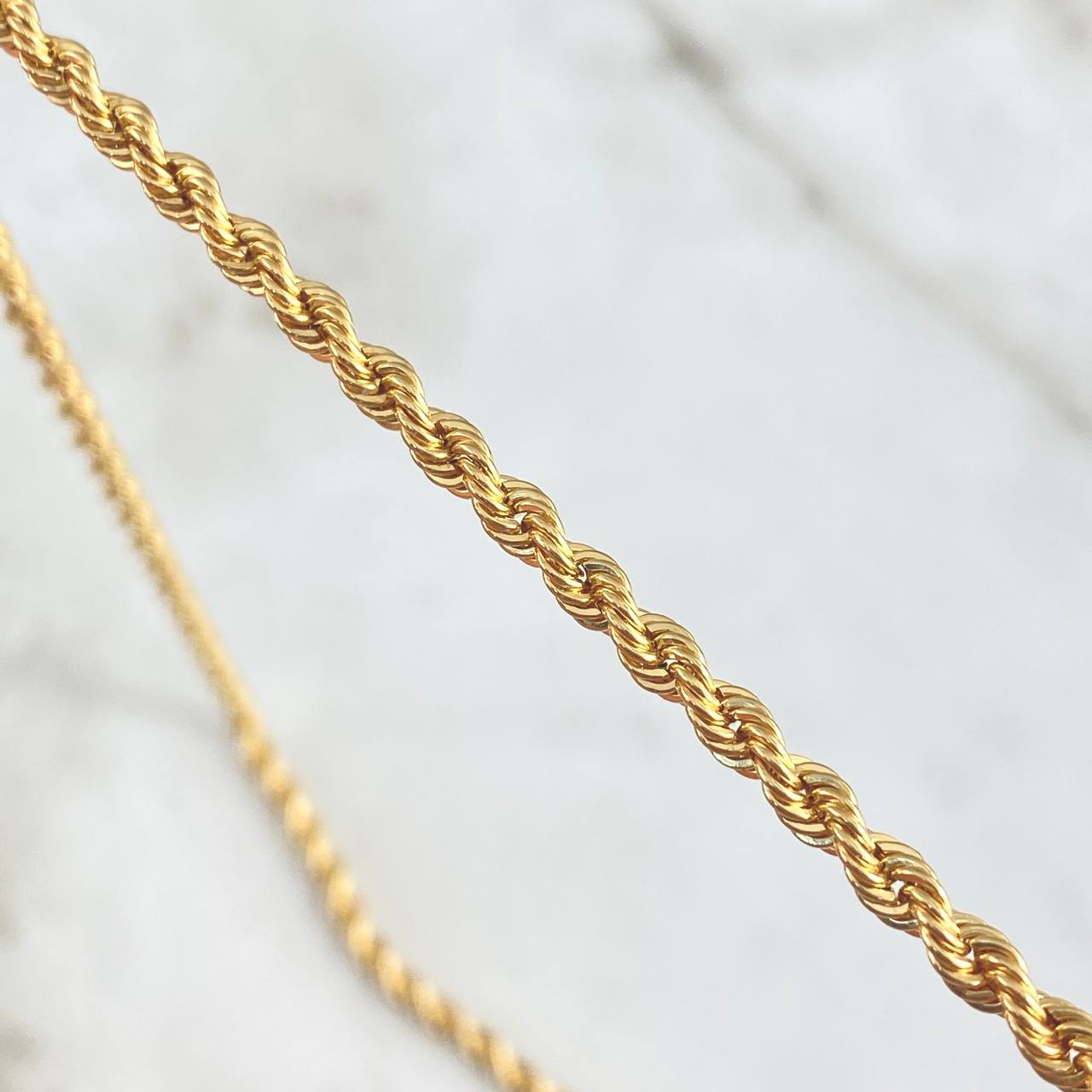 Cadena Lazo 2gr / 60cm / 1.7mm Oro Amarillo +3 ©