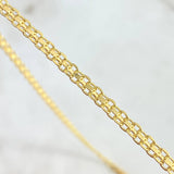 Cadena China 4.55gr / 50cm / 3.3mm Oro Amarillo +1 18K *