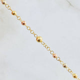 Rosario Virgen Milagrosa 6.2gr / 50cm / Tres Oros 18K *