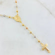 Rosario Virgen Milagrosa 9.45gr / 60cm / Tres Oros 18K *