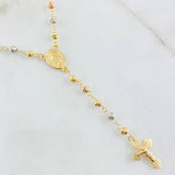 Rosario Virgen Milagrosa 9.45gr / 60cm / Tres Oros 18K *