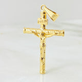 Dije Cruz Cristo 1.7gr / 4.3cm / Oro Amarillo 18K