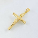 Dije Cruz Cristo 1.3gr / 3.5cm / Oro Amarillo 18K *