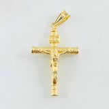 Dije Cruz Cristo 1.2gr / 3.6cm / Oro Amarillo 18K