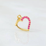 Dije Corazón 0.3gr / 1.5cm / Oro Amarillo 18K *