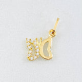 Dije Mariposa 0.5gr / 1.5cm / Oro Amarillo 18K ©