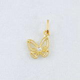 Dije Mariposa 0.4gr / 1.6cm / Oro Amarillo 18K *