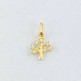 Dije Arbol 0.4gr / 1.5cm / Oro Amarillo 18K