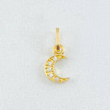 Dije Luna 0.3gr / 1.3cm / Oro Amarillo 18K *