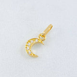 Dije Luna 0.3gr / 1.3cm / Oro Amarillo 18K