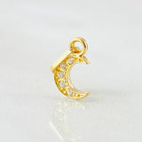 Dije Luna 0.3gr / 1.3cm / Oro Amarillo 18K