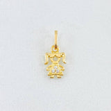 Dije Niña 0.35gr / 1.3cm / Oro Amarillo 18K