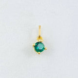 Dije Piedra 0.3gr / 1cm / Oro Amarillo 18K
