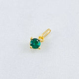 Dije Piedra 0.3gr / 1cm / Oro Amarillo 18K