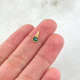Dije Piedra 0.3gr / 1cm / Oro Amarillo 18K
