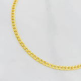Pulso Cubano 1.25 g / 19 cm / 1.35 mm Oro Amarillo 18K