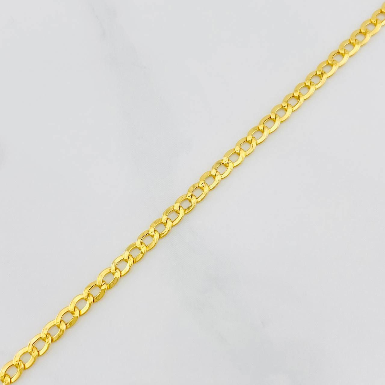 Pulso Cubano 1.25 g / 19 cm / 1.35 mm Oro Amarillo 18K