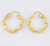 Candongas Demi 6gr / 3.5cm / Oro Amarillo 18K