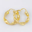 Candongas Demi 6gr / 3.5cm / Oro Amarillo 18K