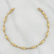 Pulso Rustico Eslabon 3.5 g / 19.5 cm / 2 mm Oro Amarillo 18K