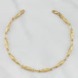 Pulso Rustico Eslabon 3.8 g / 20.5 cm / 2 mm Oro Amarillo 18K