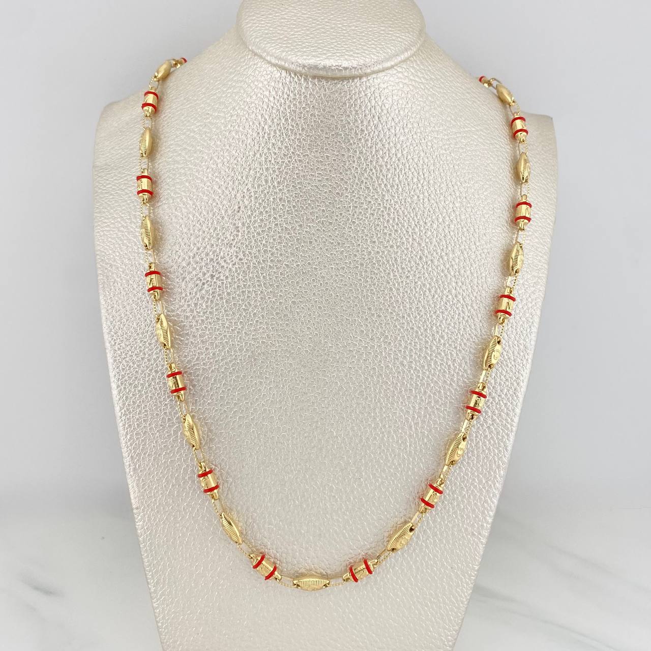 Cadena Rustica Corona 17 g / 73.5 cm / 4 mm Oro Amarillo 18K