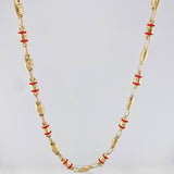 Cadena Rustica Corona 17 g / 73.5 cm / 4 mm Oro Amarillo 18K