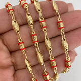 Cadena Rustica Corona 17 g / 73.5 cm / 4 mm Oro Amarillo 18K
