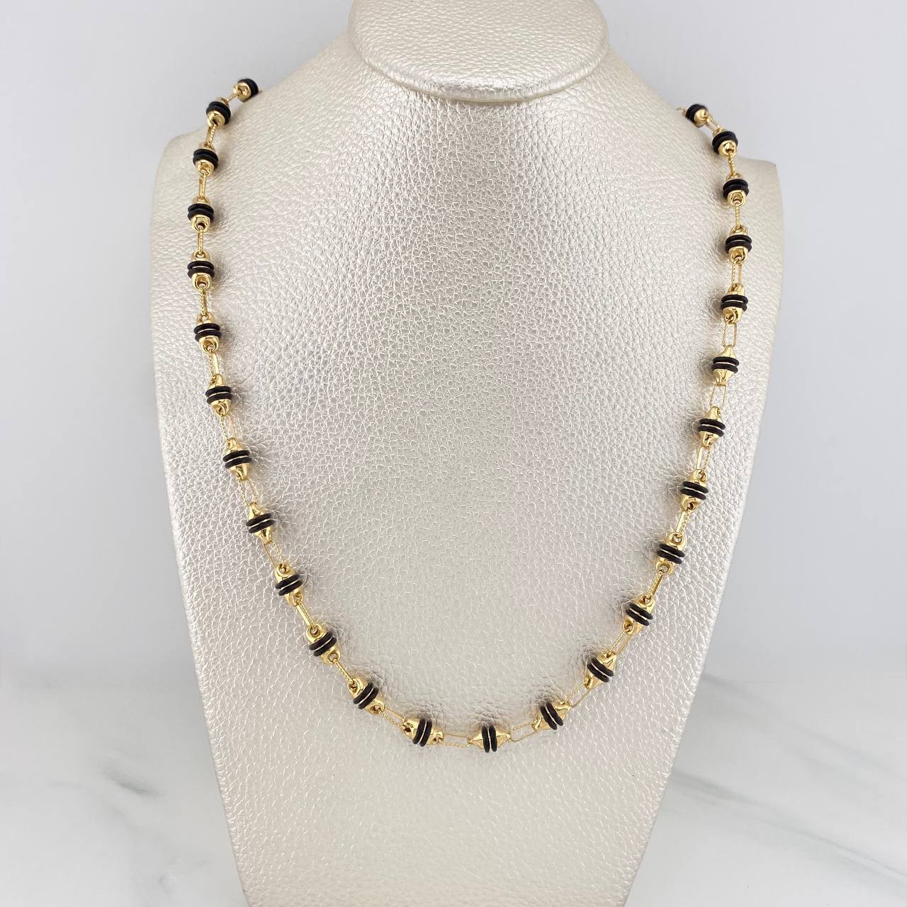 Cadena Rustica Barril 14.6 g / 62 cm / 2.15 mm Oro Amarillo 18K