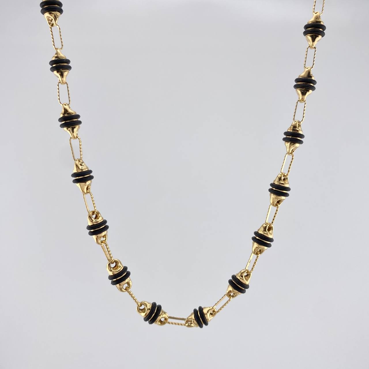 Cadena Rustica Barril 14.6 g / 62 cm / 2.15 mm Oro Amarillo 18K