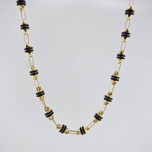 Cadena Rustica Barril 14.6 g / 62 cm / 2.15 mm Oro Amarillo 18K