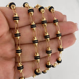 Cadena Rustica Barril 14.45 g / 62 cm / 4.65 mm Oro Amarillo 18K