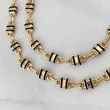 Cadena Rustica Barril 15.1 g / 62.5 cm / 4.85 mm Oro Amarillo 18K