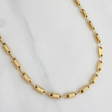 Cadena Rustica Tribal 14.05 g / 61.5 cm / 3.65 mm Oro Amarillo 18K