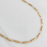 Cadena Rustica Rectangulo 9 g / 61 cm / 2.6 mm Oro Amarillo 18K