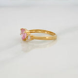 Anillo Corazón 1.85g / TT6 1/2 Oro Amarillo 18K