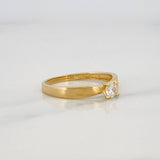 Anillo Solitario 2.2g / TT7 3/4 Oro Amarillo 18K