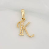 Dije Letra K 1g / 2cm Oro Amarillo 18K
